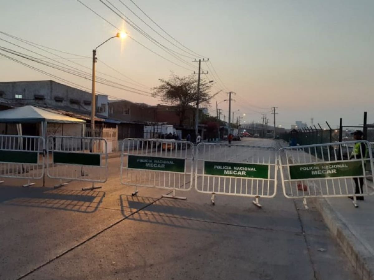 Conozca los cierres viales y desvíos en el mercado de Cartagena