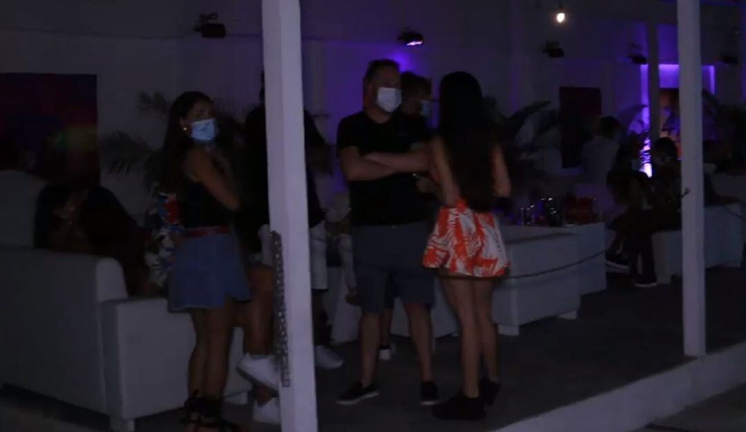 Fiesta electrónica en la zona norte de Cartagena