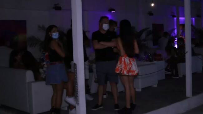 Fiesta electrónica en la zona norte de Cartagena