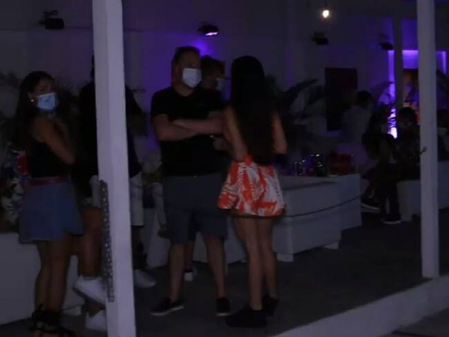 Fiesta electrónica en la zona norte de Cartagena