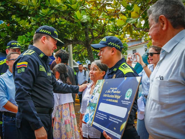 Inauguración centro recreacional de la Policía en el Tolima