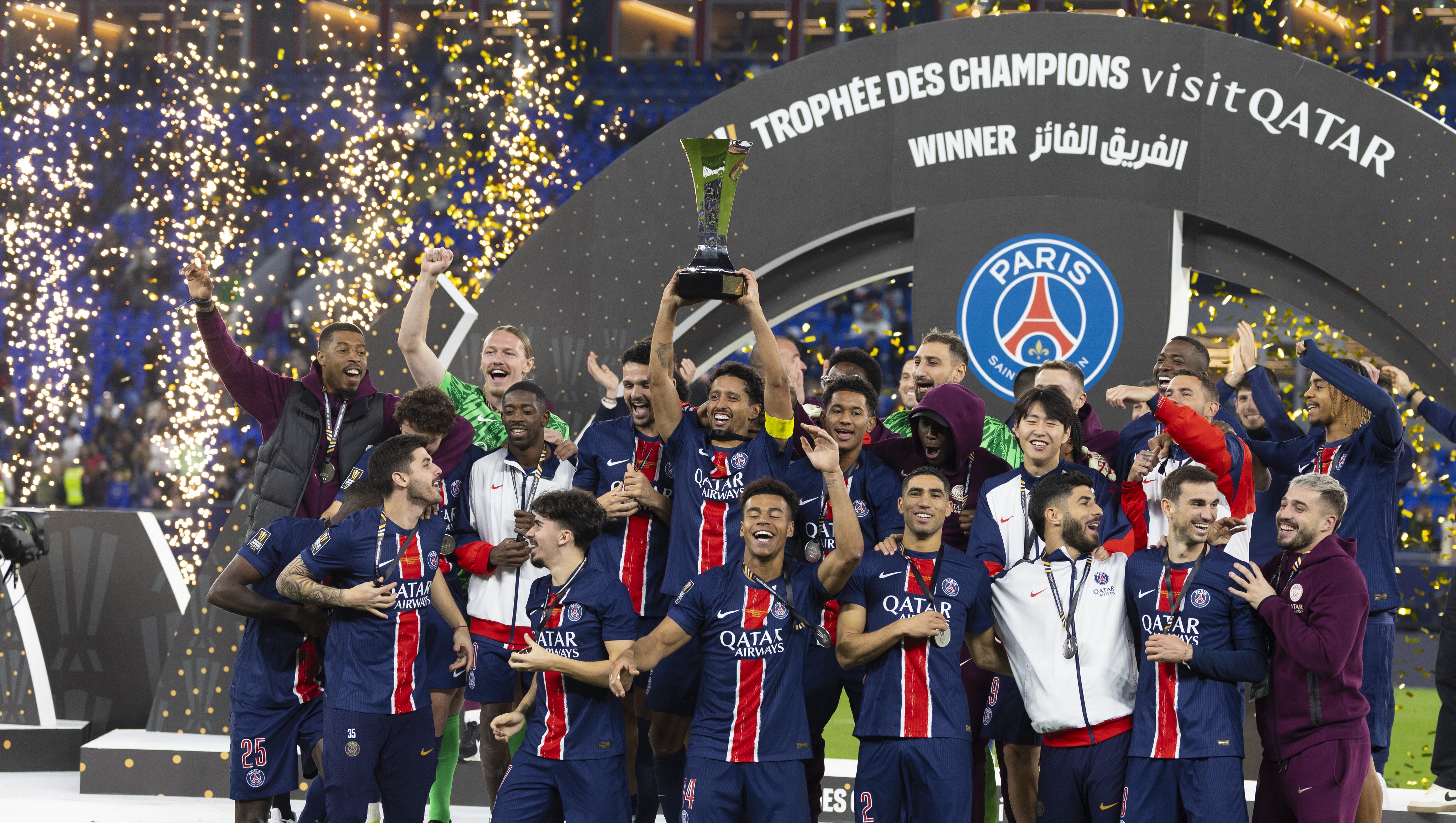 PSG (Photo by Mohammed Saad/Anadolu via Getty Images)