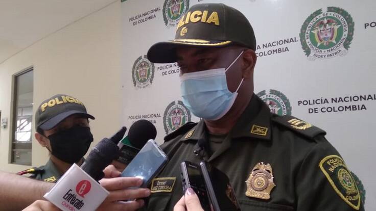 Coronel, Jorge Mauro Córdoba, comandante Policía Quidío
