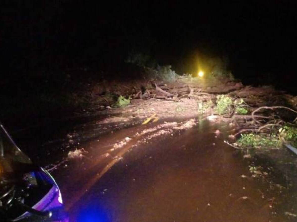 Organismos de socorro monitorean vías afectadas por derrumbes en Tolima