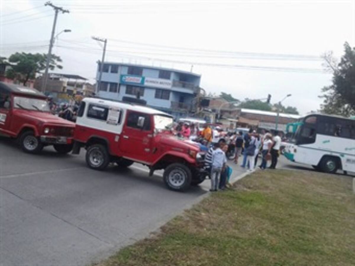 Marchas paralizan el oriente de Cali