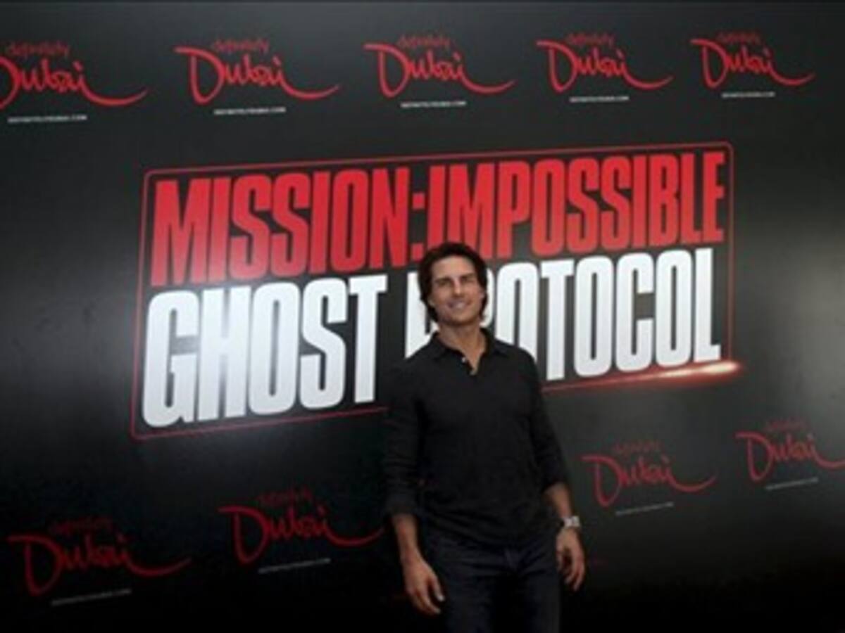Tom Cruise revela en Dubái que Misión Imposible IV se titulará 'Ghost Protocol'