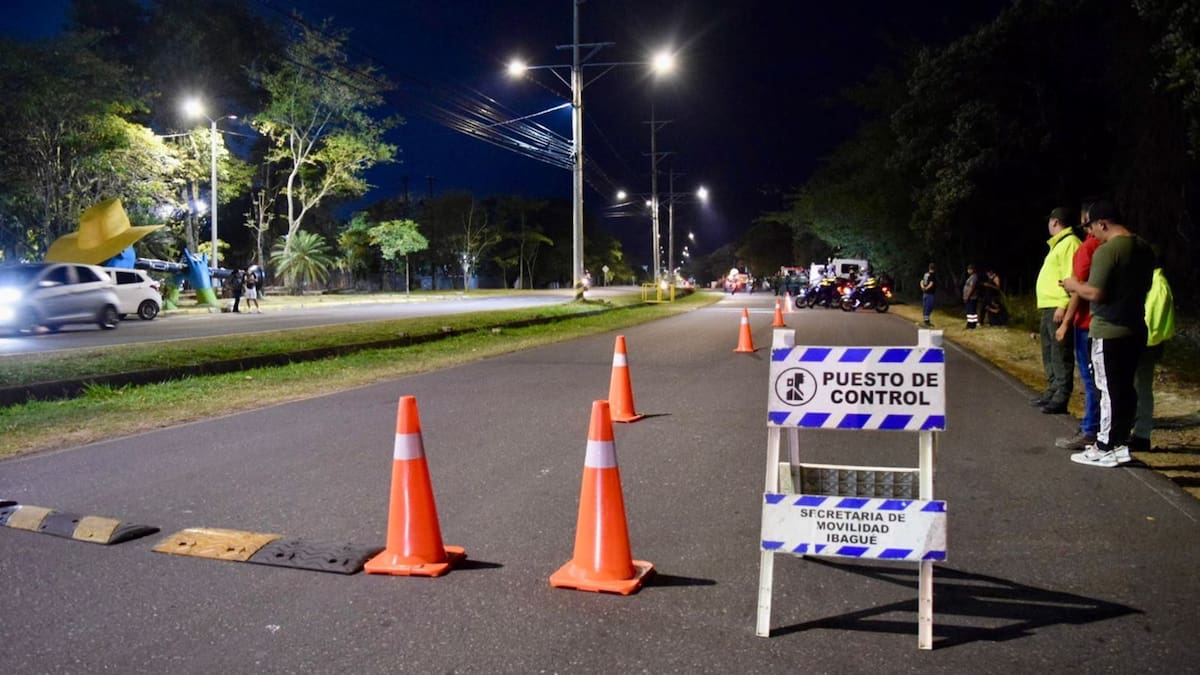 Siete conductores fueron encontrados manejando borrachos en las calles de Ibagué