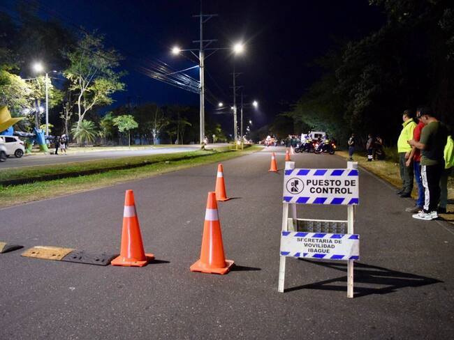 Operativos de la Secretaría de Movilidad de Ibagué