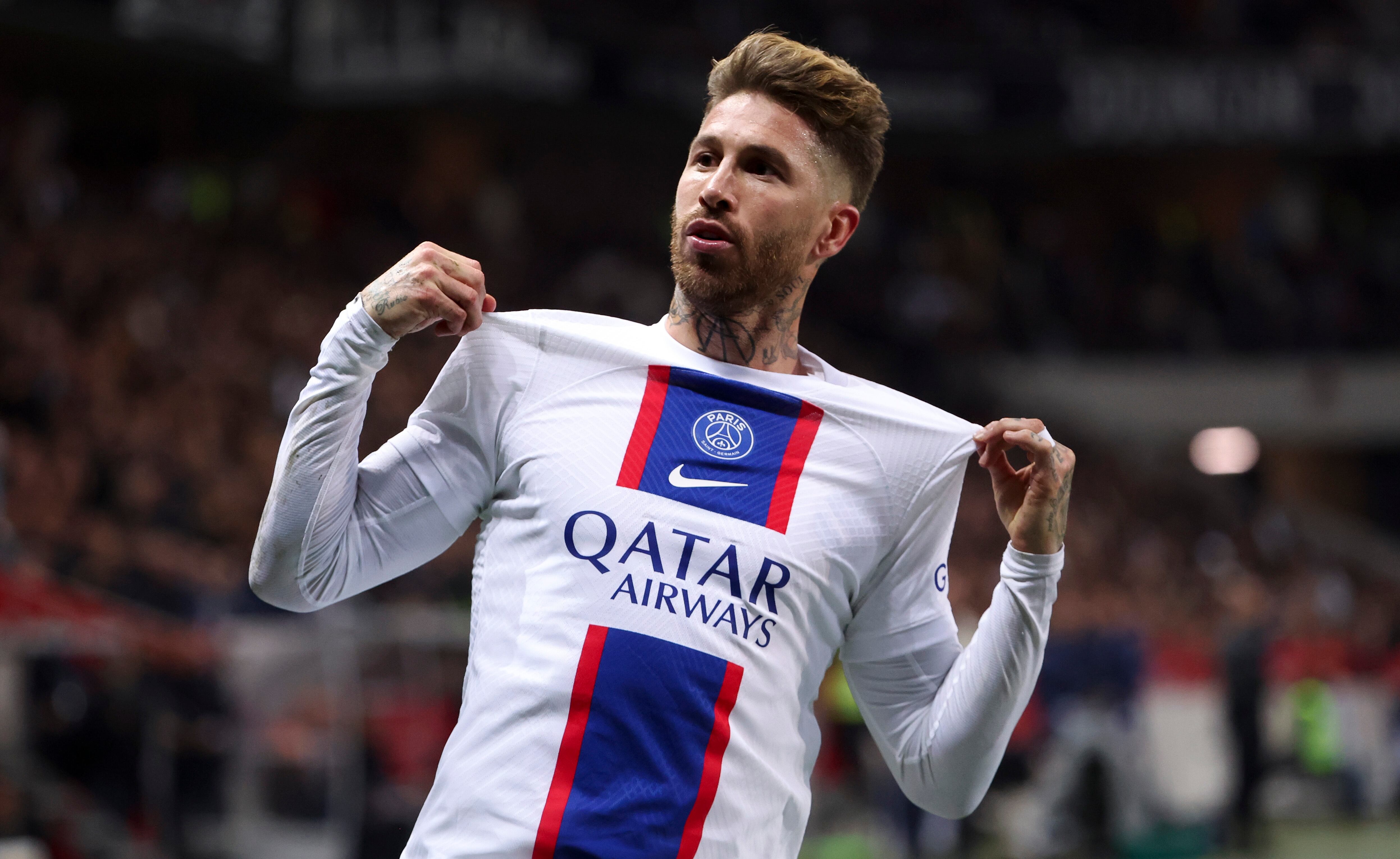 Sergio Ramos disputará este sábado su último partido con el PSG. (Photo by Jean Catuffe/Getty Images)