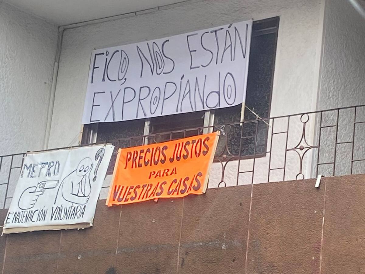 Sigue desacuerdo en la 80: El Metro NO pagará valorización de inmuebles