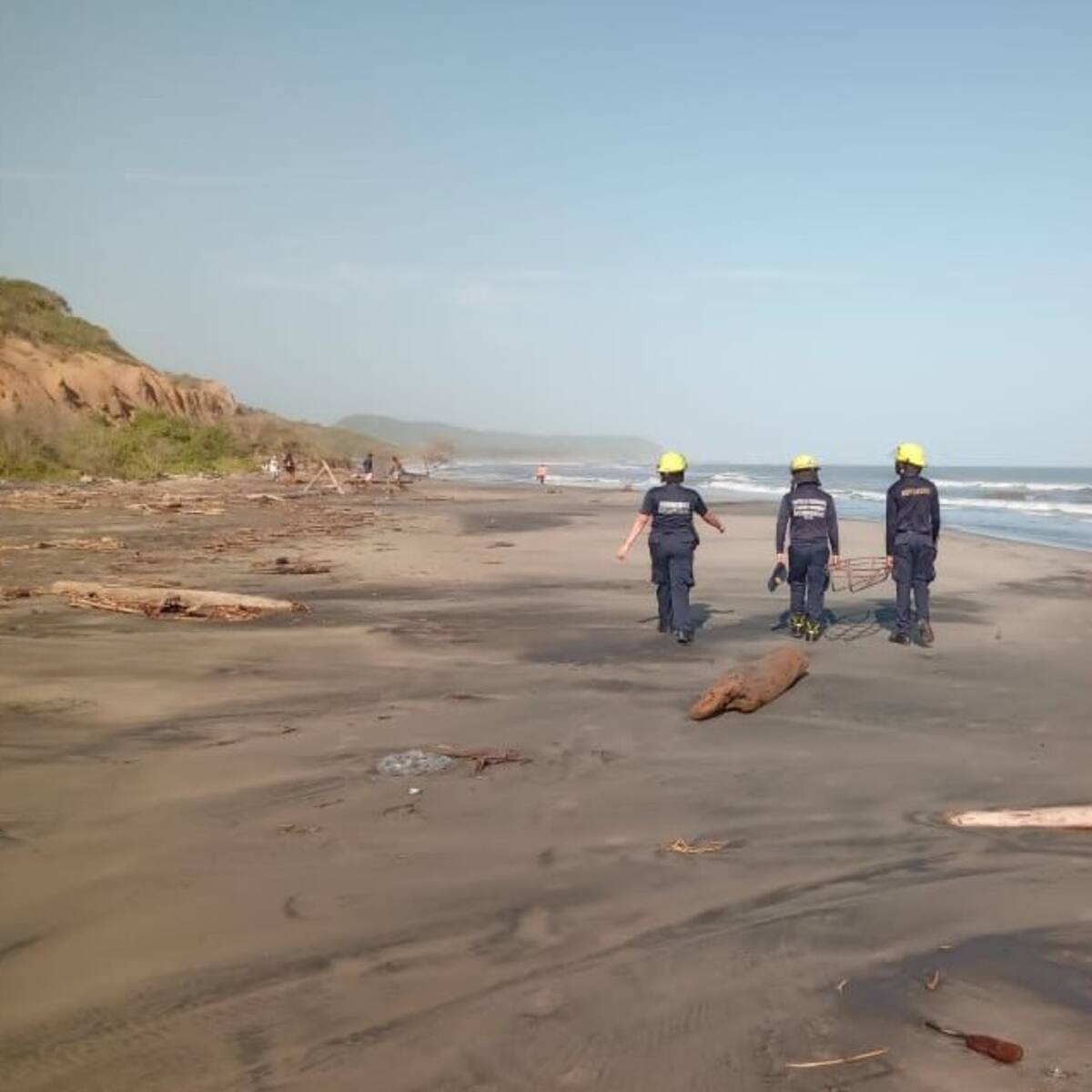 Encuentran los tres cuerpos arrastrados por el mar en Puerto Colombia