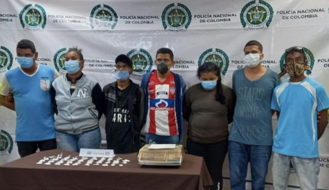 Capturados. Cortesía: Fiscalía