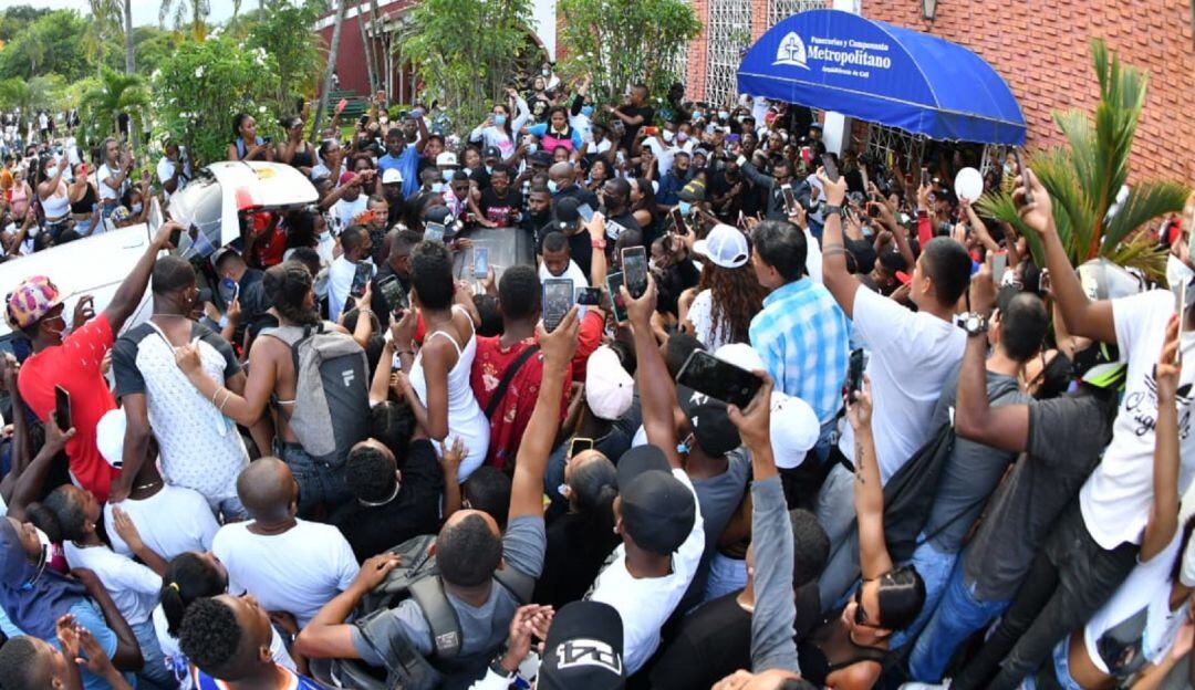 En el cementerio Metropolitana del sur fue sepultado Junior Jein.