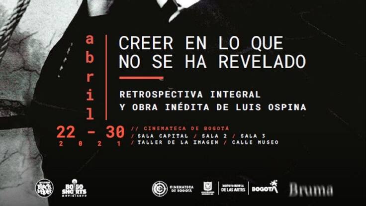 Luis Ospina, tendrá una retrospectiva