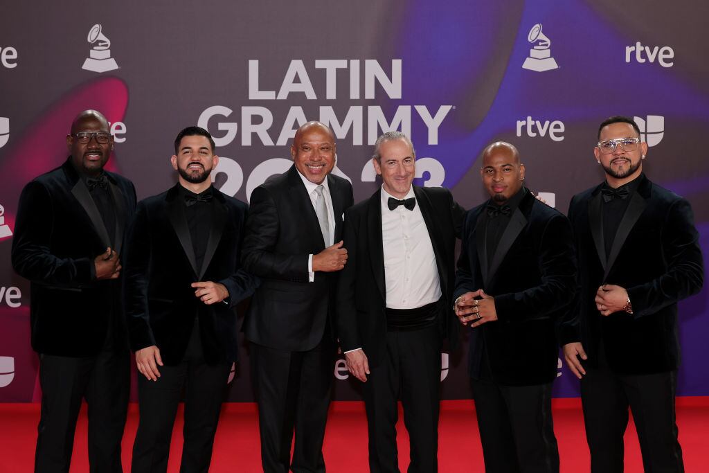 Grupo Niche en los Latin Grammy 2023. (Photo by Neilson Barnard/Getty Images for Latin Recording Academy)