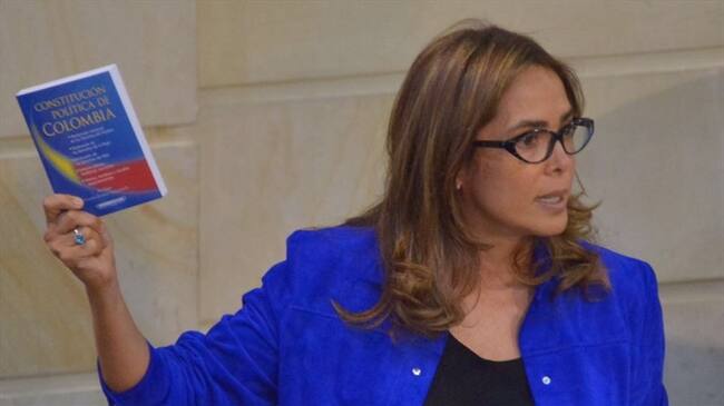 Gina Parody, ministra de Educación. Foto: Paula Bolívar - W Radio