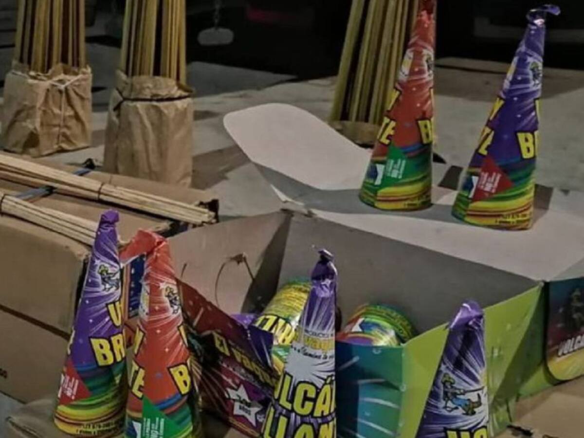 Más de 3.000 elementos de pólvora han sido incautados en Barranquilla