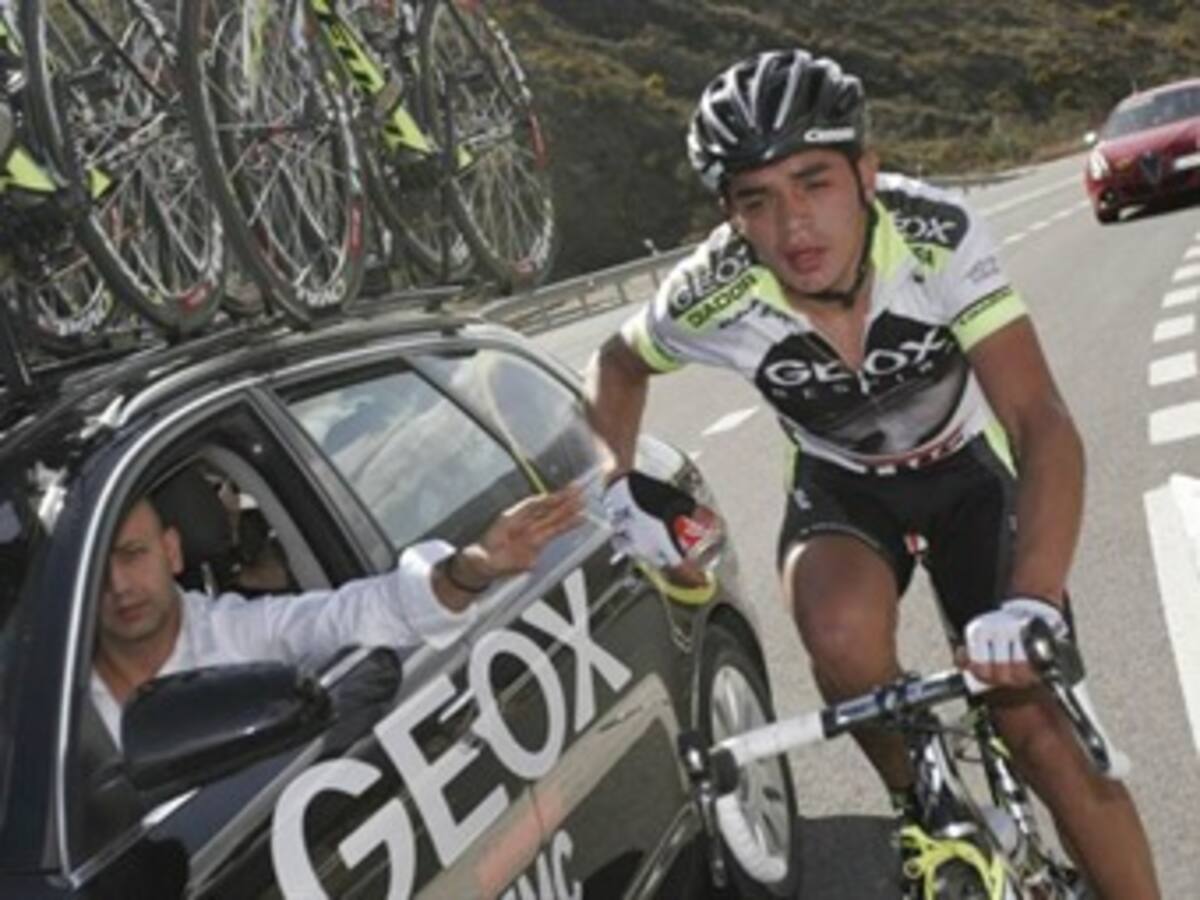 Fabio Duarte, el mejor colombiano en el Giro de Trentino