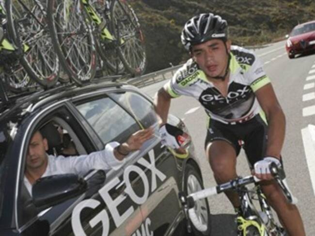 Fabio Duarte, el mejor colombiano en el Giro de Trentino