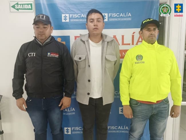 Daniel Ricardo Castellanos fue capturado en Bogotá