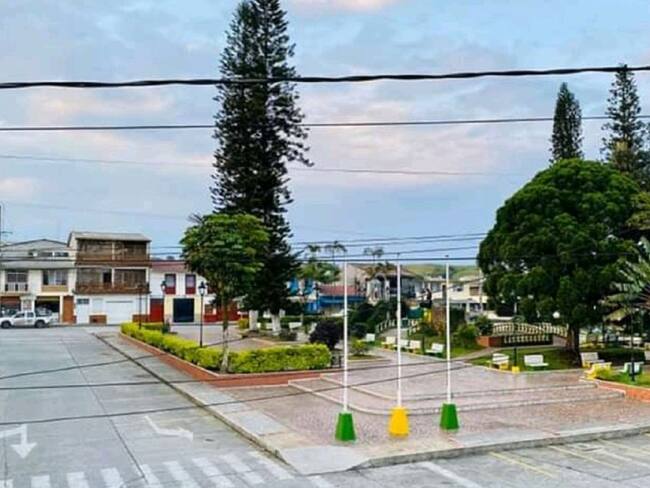 Parque priincipal de Samaná, Caldas