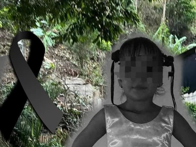 El deslizamiento de tierra y desprendimiento de roca, la cual cayó sobre una vivienda. Foto Cortesía.