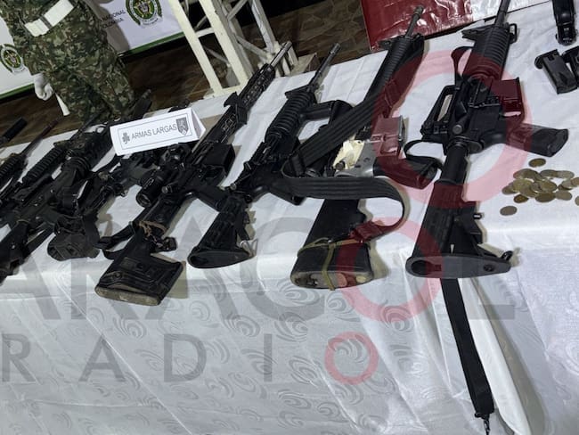 Seis guerrilleros dados de baja por el Ejército en zona rural de Jamundí, Valle