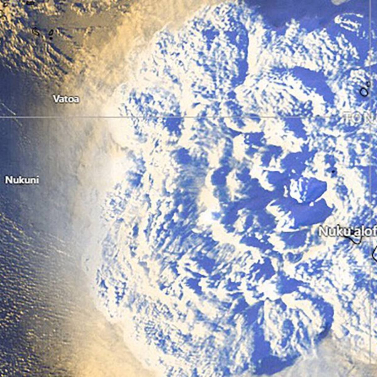 Tonga, una nación incomunicada tras erupción del volcán en el Pacífico
