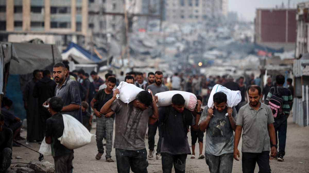 Israel: estamos negociando con Estados Unidos, una vez Gaza esté destruida, veremos cómo repartirla