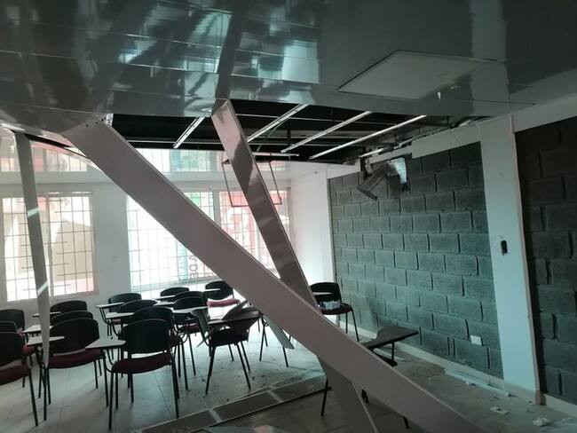 Robaron edificio de los ediles de Bucaramanga