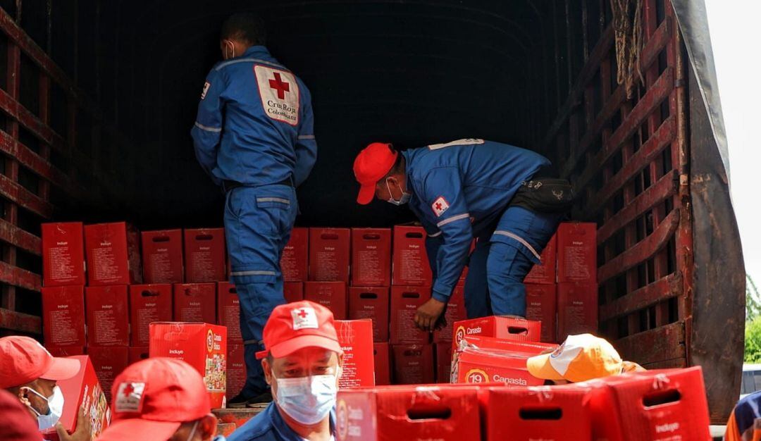 La entrega será liderada por la Oficina Municipal de Gestión del Riesgo, Cruz Roja, la Defensa Civil y Gobernación de Bolívar