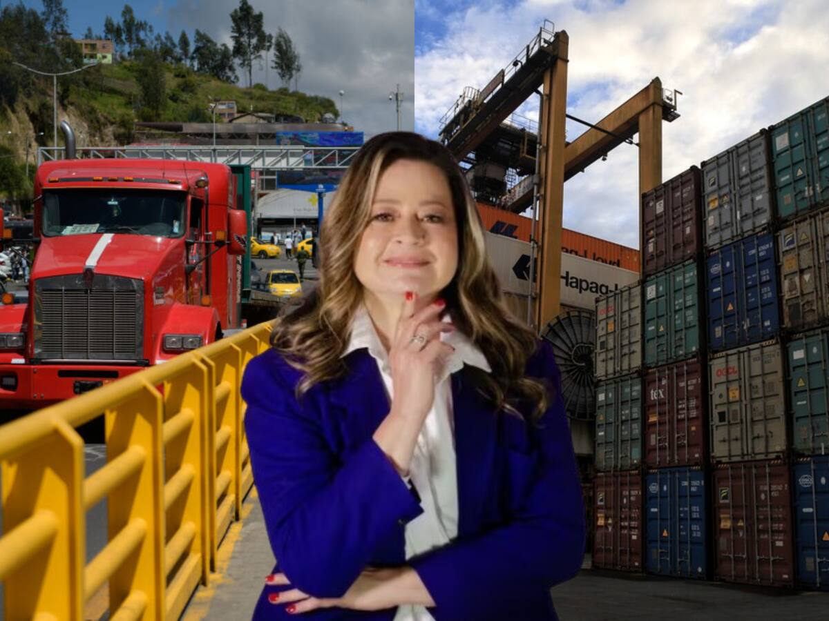 Ministra de Transporte pide no afectar comercio con Ecuador por tensiones diplomáticas