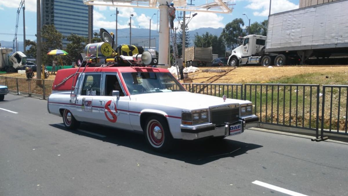 Hasta los Cazafantasmas hicieron parte de esta celebración.