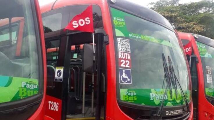 Piden salvavidas al gobierno nacional para el transporte público de buses