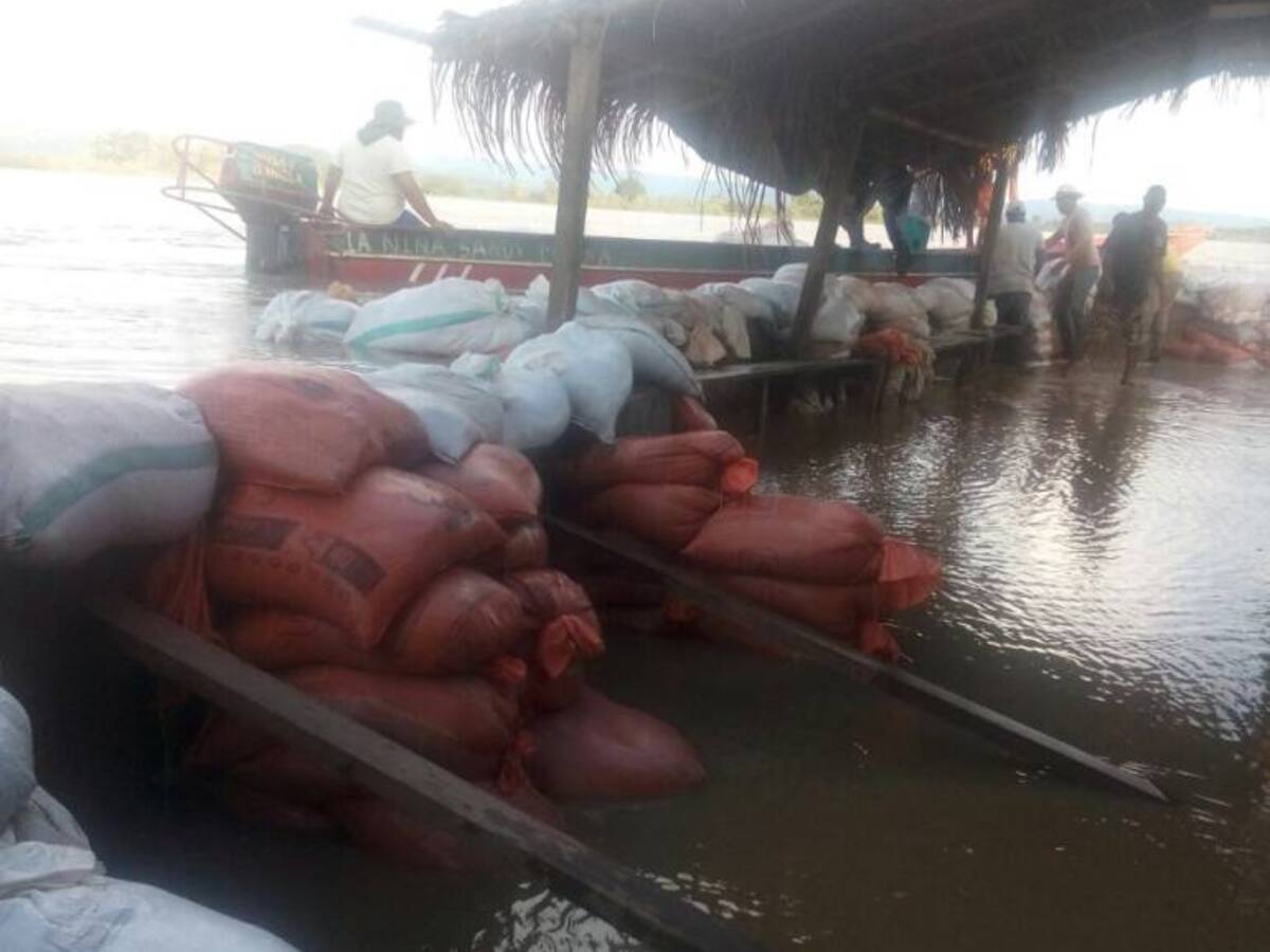 Empiezan inundaciones en Nechí, Antioquia
