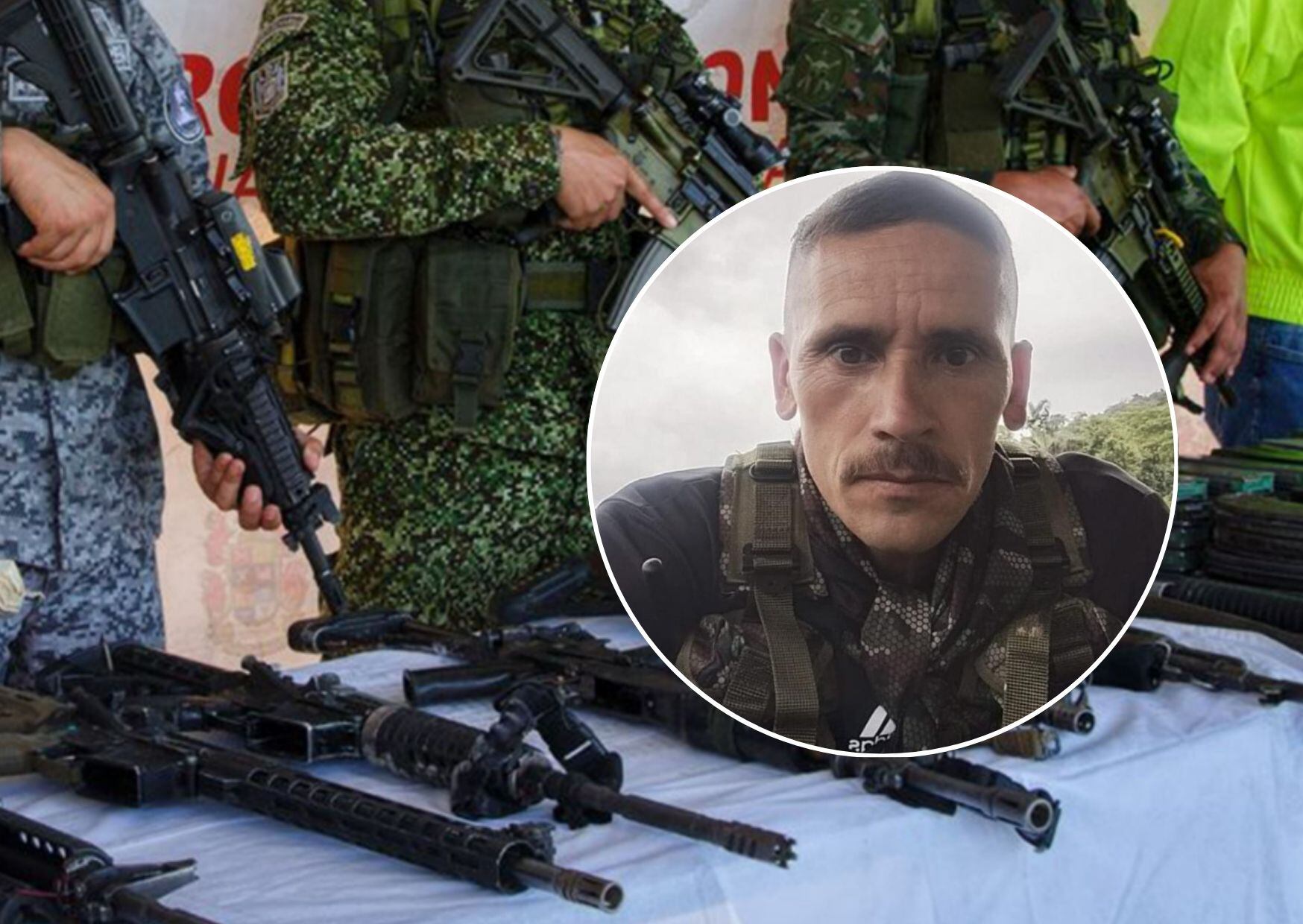 Miller Ortíz Rivas, alias "Miller" o "Granadino". Foto: Caracol Radio.