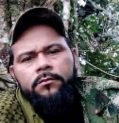 Alias Ramiro cabecilla del frente 18 de disidencias en Antioquia- foto Cuarta Brigada
