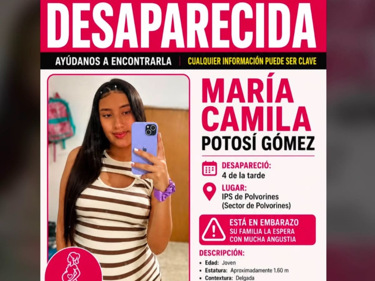 Fue hallada muerta María Camila Potosí, joven embarazada de 8 meses que estaba desaparecida en Cali