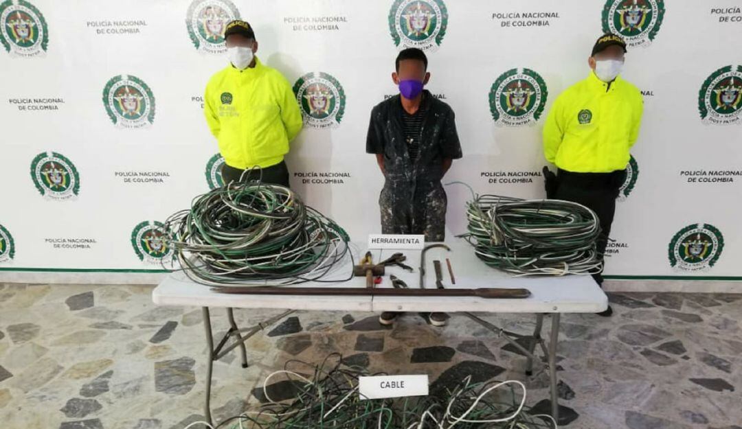 El hombre de 40 años quedó a disposición de la Fiscalía. 