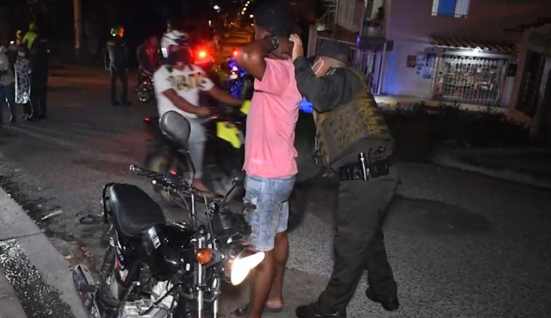 Los hechos se registraron en los barrios de Olaya, El Líbano y el Nuevo Paraíso.