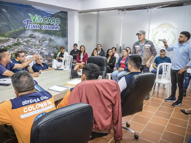 Temporada de lluvias: alerta en Villa Caro por remoción en masa y posible creciente súbita. / Foto: Corpornor.