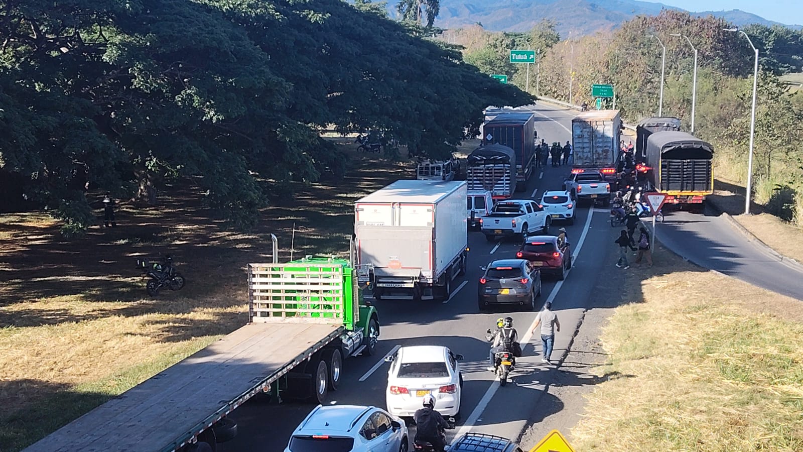 Las autoridades municipales rechazaron las vías de hecho. Foto: Cortesía.