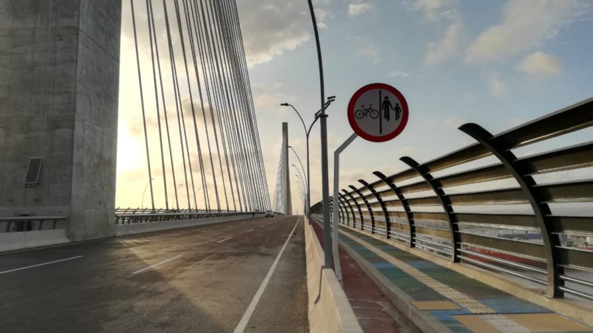 Veeduría denuncia que una parte del nuevo puente Pumarejo se encuentra sin iluminación