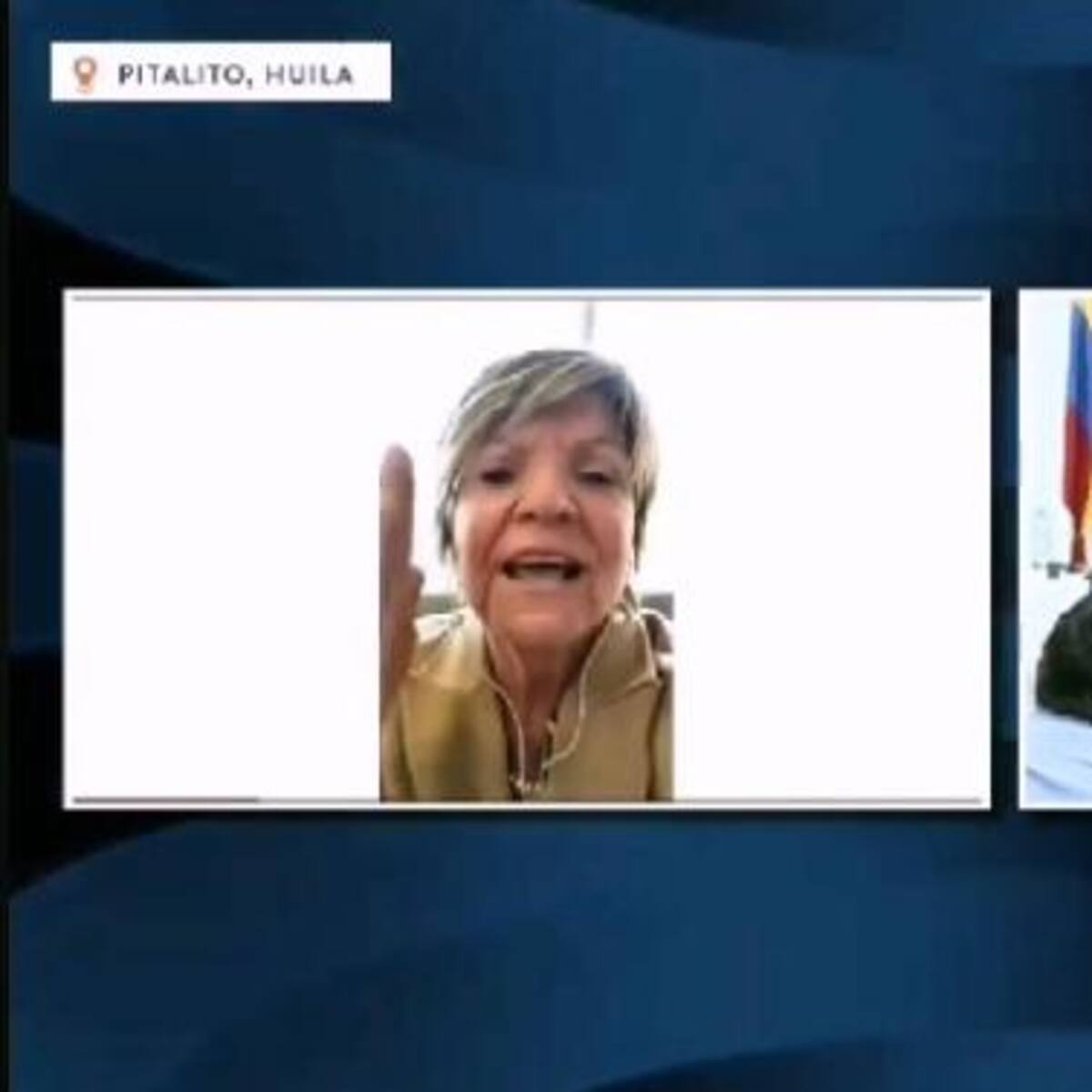 Fuerte cruce entre funcionaria del Gobierno y magistrado de la JEP en audiencia en Huila