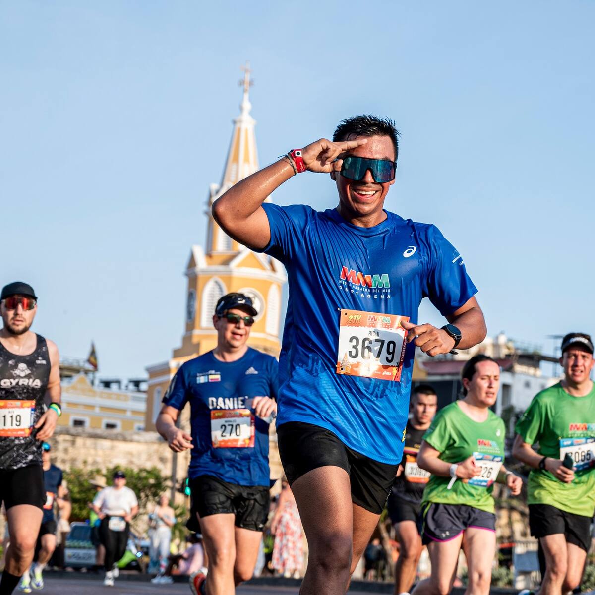 Cartagena se consolida como destino deportivo: este domingo más de 9.500 atletas vivirán la MMM