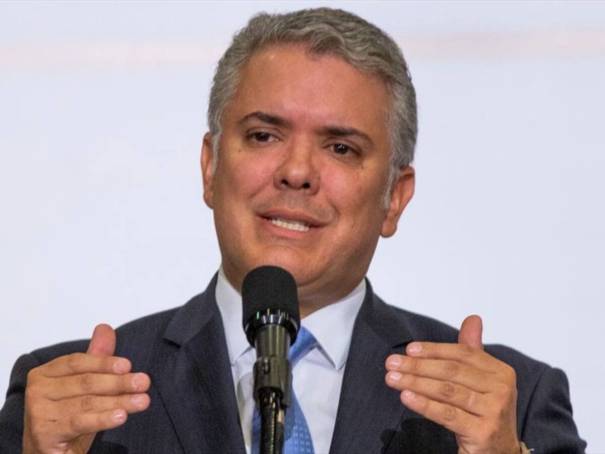 Duque no retirará reforma tributaria pero propone "sacar temas controversiales sobre IVA"