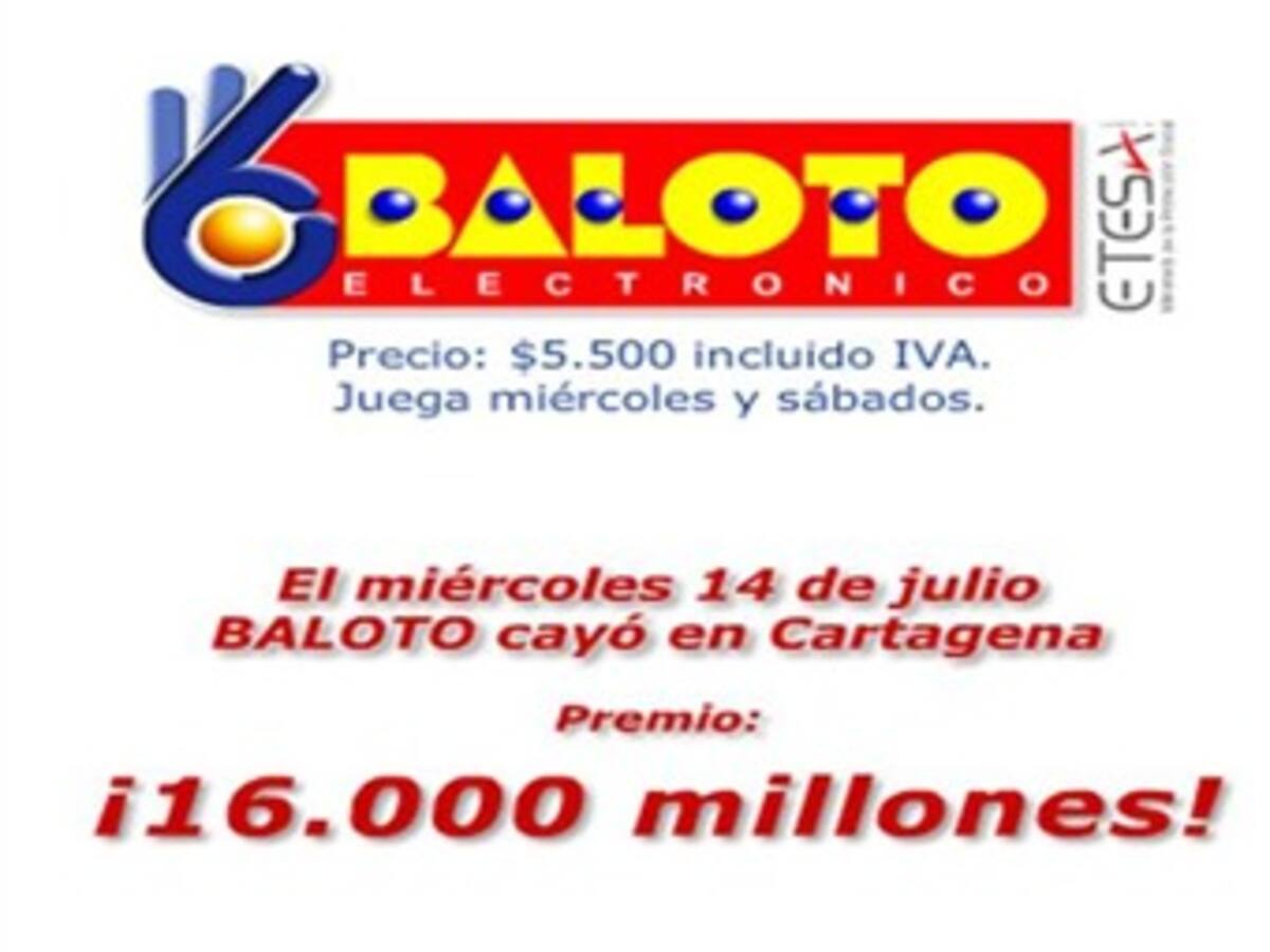 Cayó el Baloto en Cartagena
