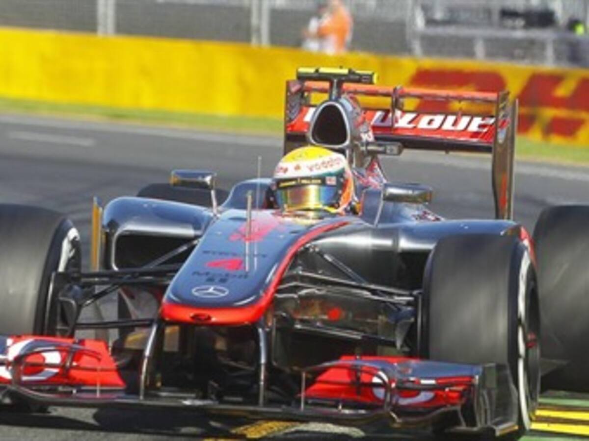 McLaren dominó la clasificación para el Gran Premio de Fórmula Uno en Australia