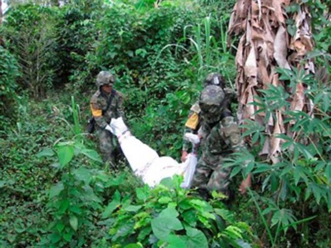 Abatidos dos presuntos guerrilleros de las Farc en Nariño