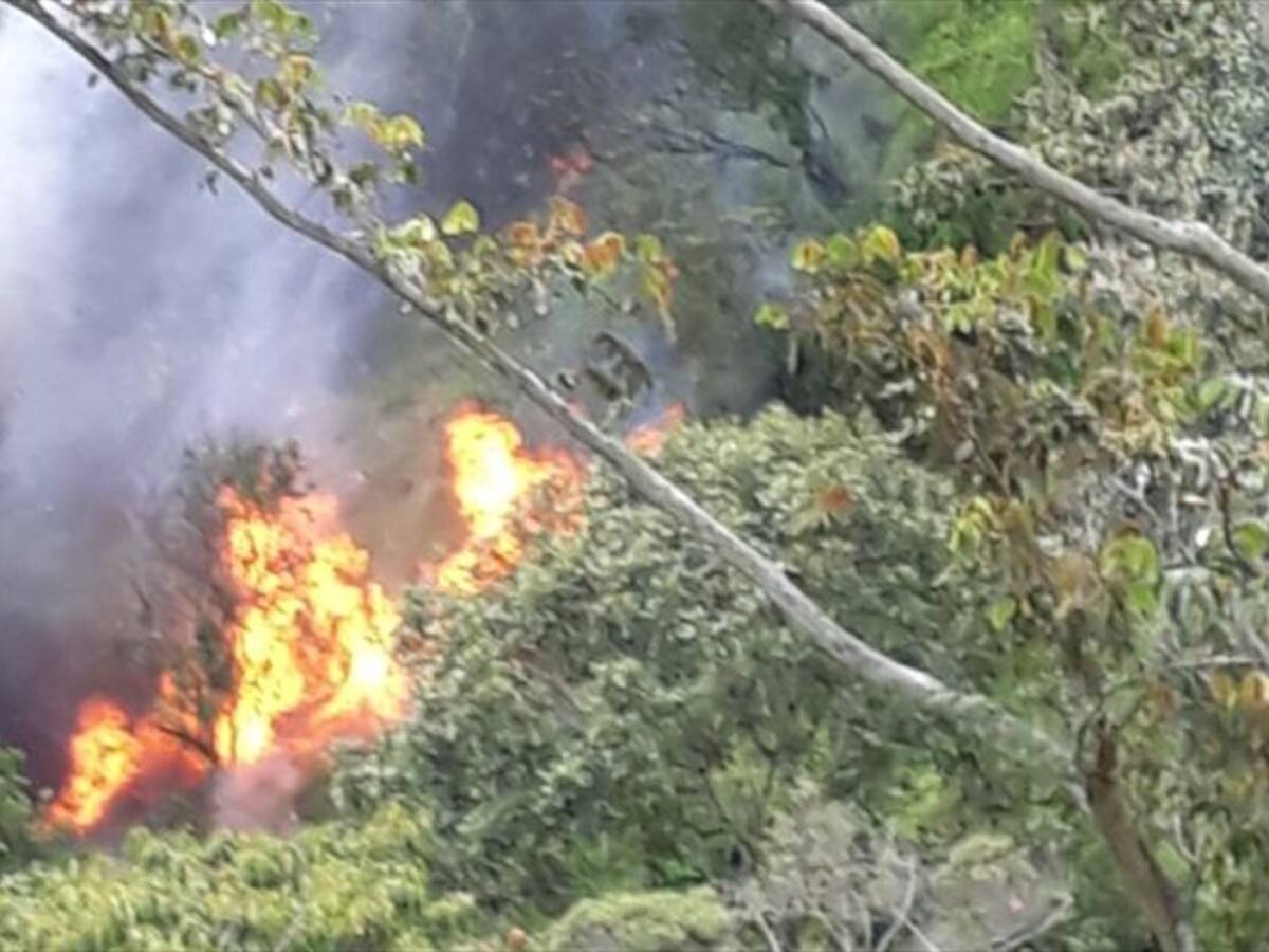 Destruyen en Antioquia laboratorio clandestino de permanganato de potasio